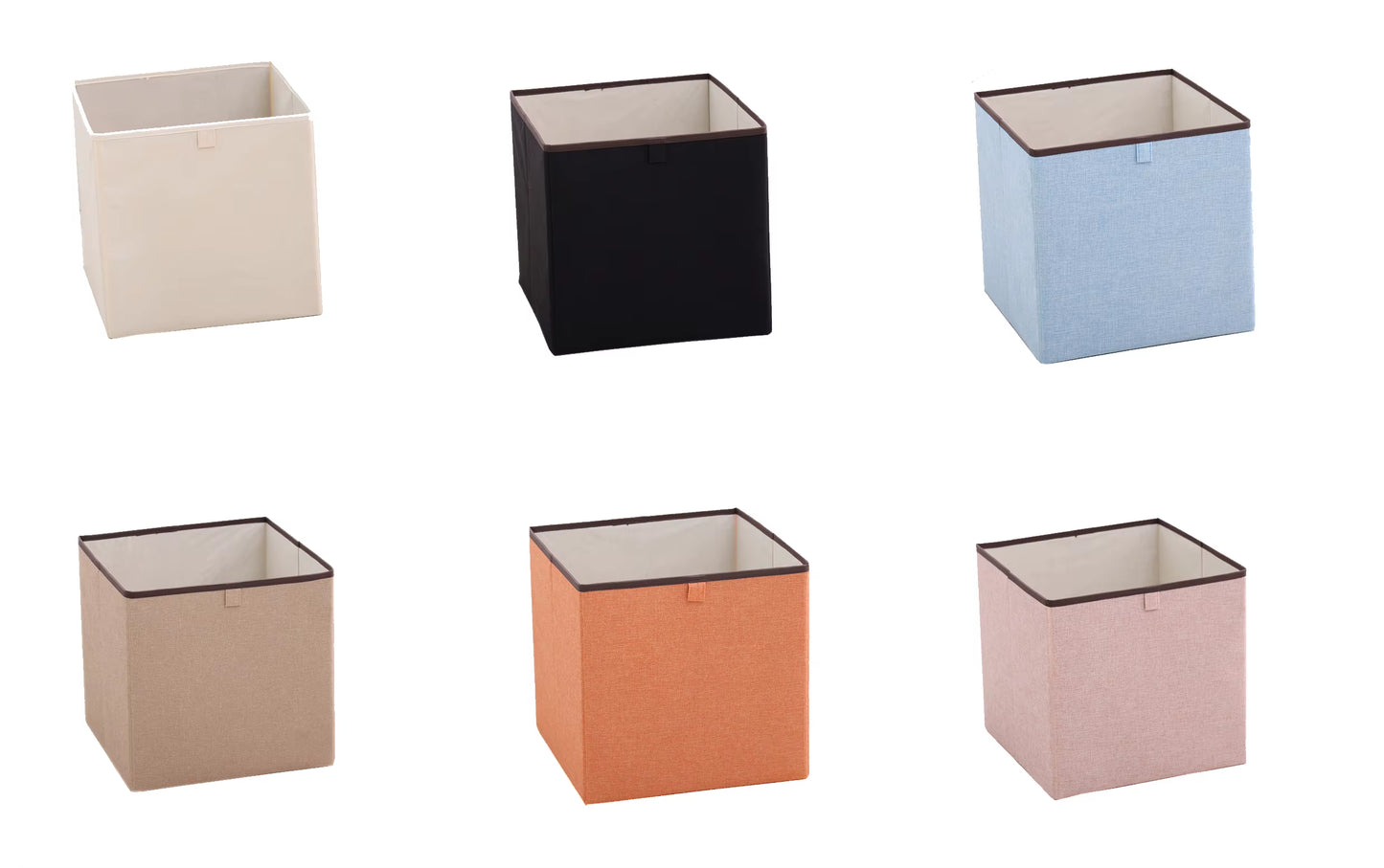 High Quality Kids Toys Diaper Fabric Storage Boxes Box Organizer Basket Bags Caddy Cloths Storage Box Folding Household Items