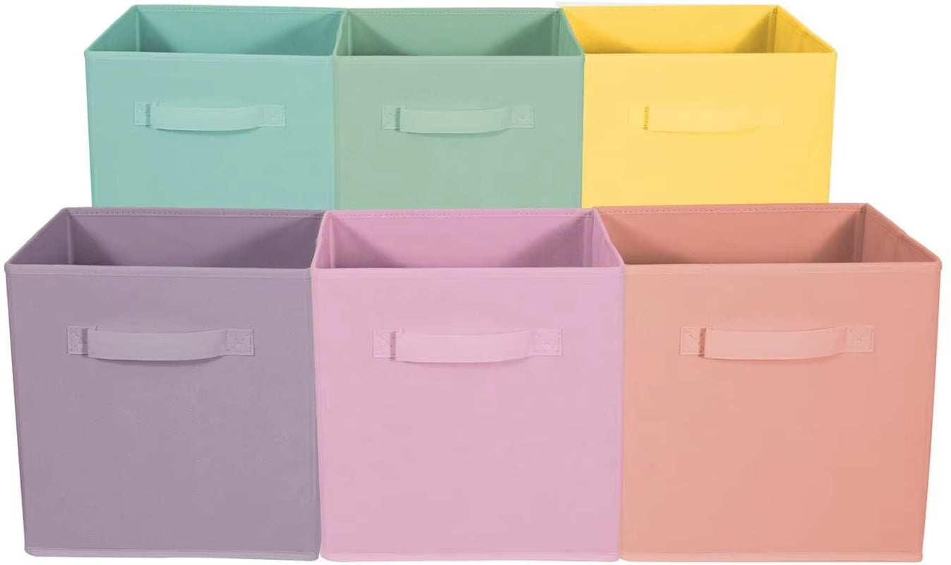 High Quality Kids Toys Diaper Fabric Storage Boxes Box Organizer Basket Bags Caddy Cloths Storage Box Folding Household Items